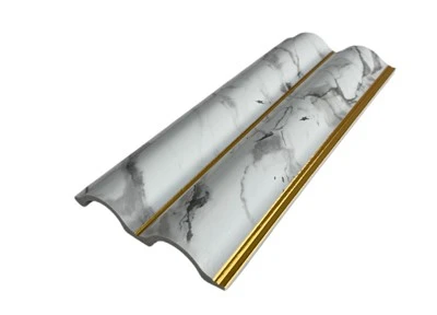 Marble Gold Inlay PS Painéal Balla Fluted